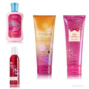 Lot of 5 Bath & Body Works + Body Lotion